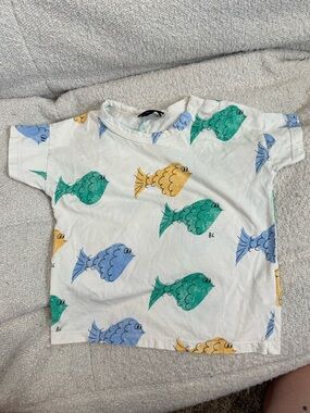 Bobo Choses Fish Shirt, 12-18 Months